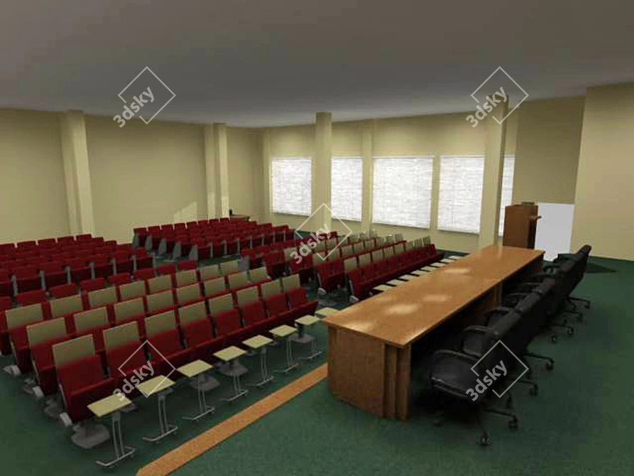 Versatile Event Space: Aktoviy Hall 3D model image 1