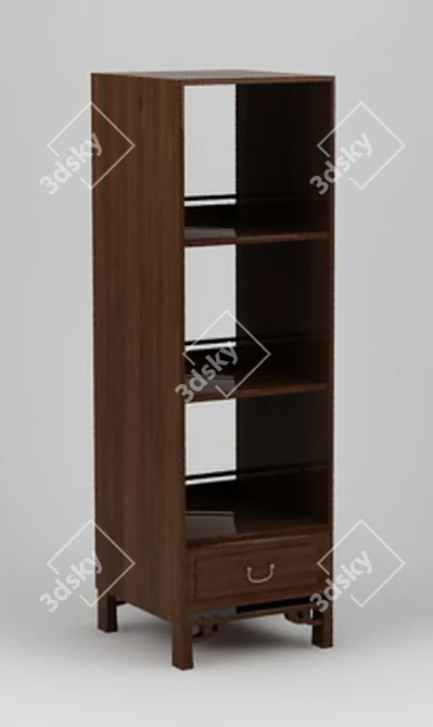 Chinese Furniture Rack - 3D Model 3D model image 1