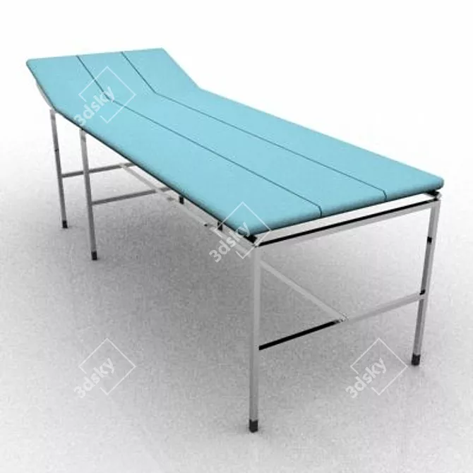 Premium Massage Table 3D model image 1