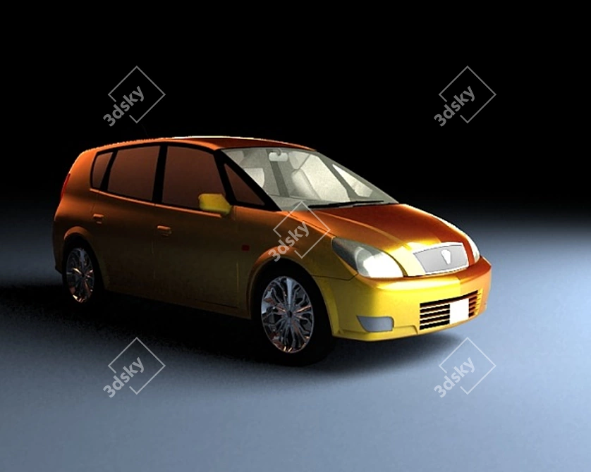 Lovingly-designed Toyota OPA 3D model image 1