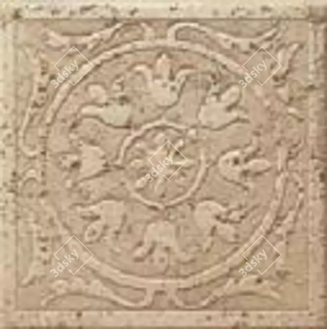 Exquisite Bas-reliefs: Set of 9 3D model image 1