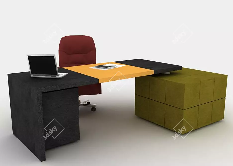 Elegant Poltronafrau Table 3D model image 1