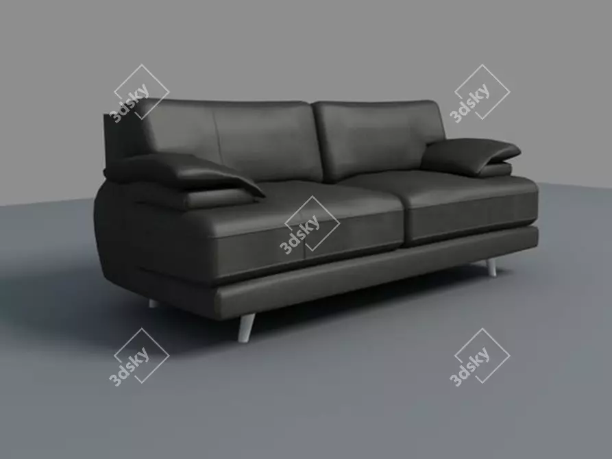 Luxury Nikoletti6 Sofa 3D model image 1