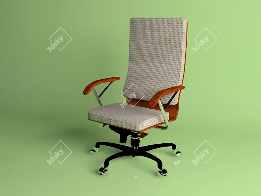 Executive Lounge Chair
Premium Boss Chair 3D model image 1