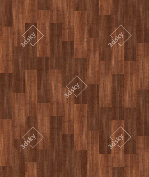 Premium Walnut Textures 3D model image 1