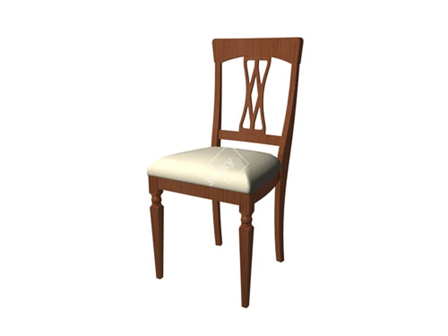 Modern Ergonomic Chair 3D model image 1