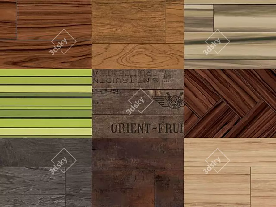 32 Textured Laminate Archives 3D model image 1