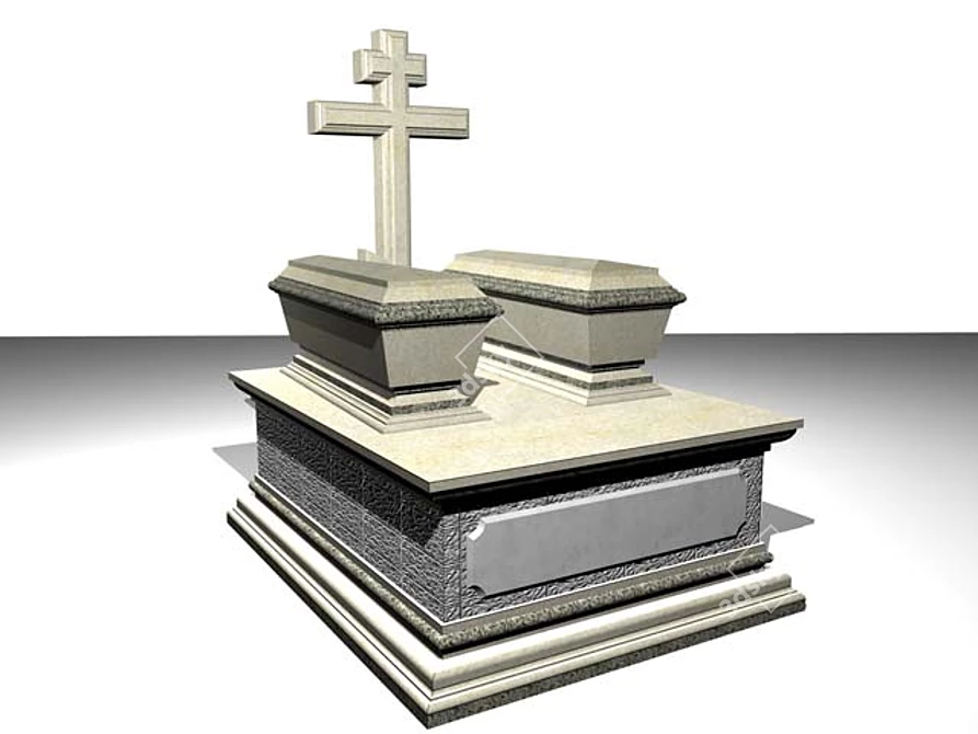 Restoration Monument Model 3D model image 1