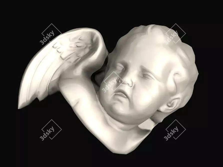 Heavenly Texture Angel 3D model image 1