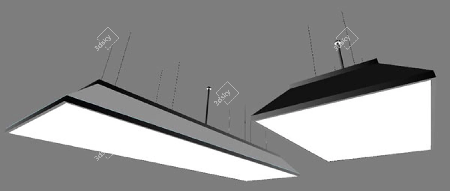 DIABLO HIGH TL5 - Sleek and Stylish Lighting 3D model image 1