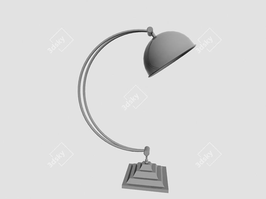 Title: Minimalist Virei Lamp 3D model image 1