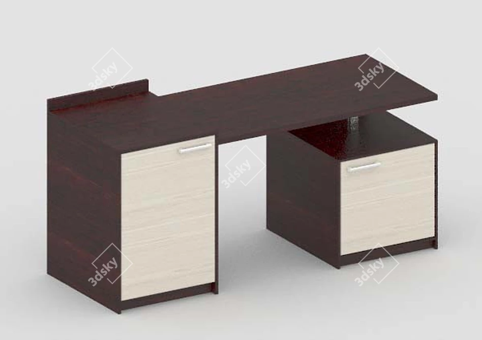 Elegant Respekt Hotel Table 3D model image 1