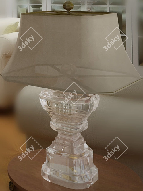 Visual Comfort Table Lamp 3D model image 1