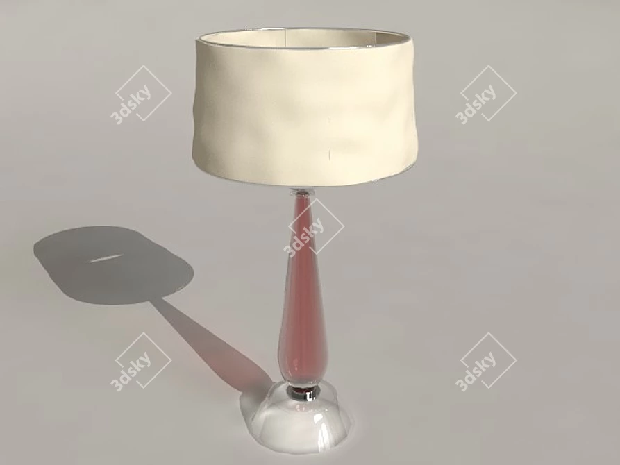 Journal Lamp 3D model image 1