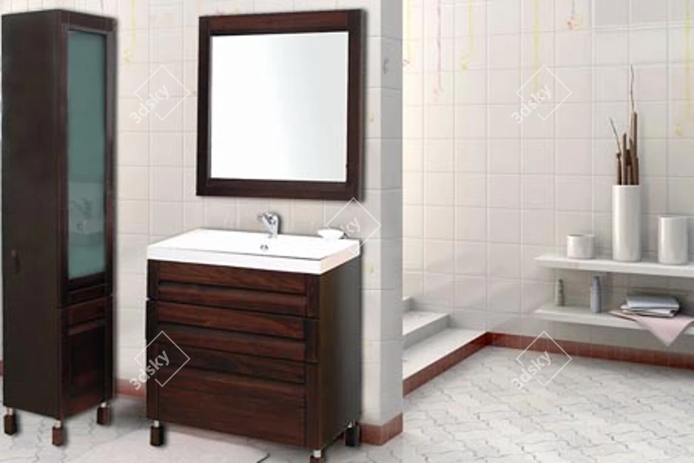 Opadiris Bathroom Furniture 3D model image 1