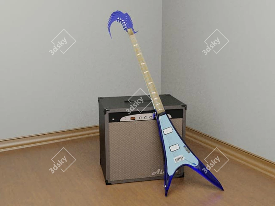 Guitar Powerhouse Combo 3D model image 1