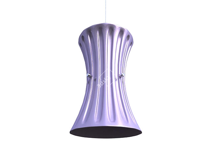 Elegant Italla Clessidra Lamp 3D model image 1