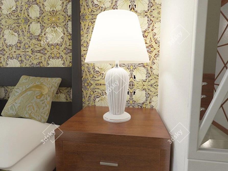 Illuminating Side Table 3D model image 1