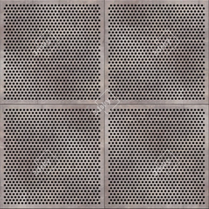 Metal Mesh Panels: Versatile and Stylish 3D model image 1