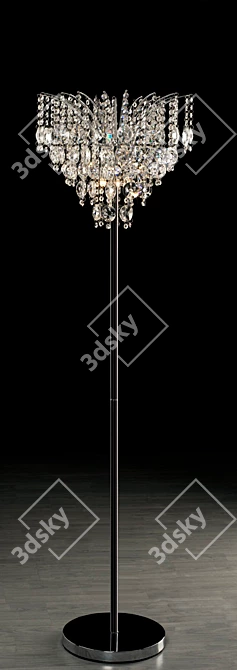 Minimalist Floor Lamp 3D model image 1