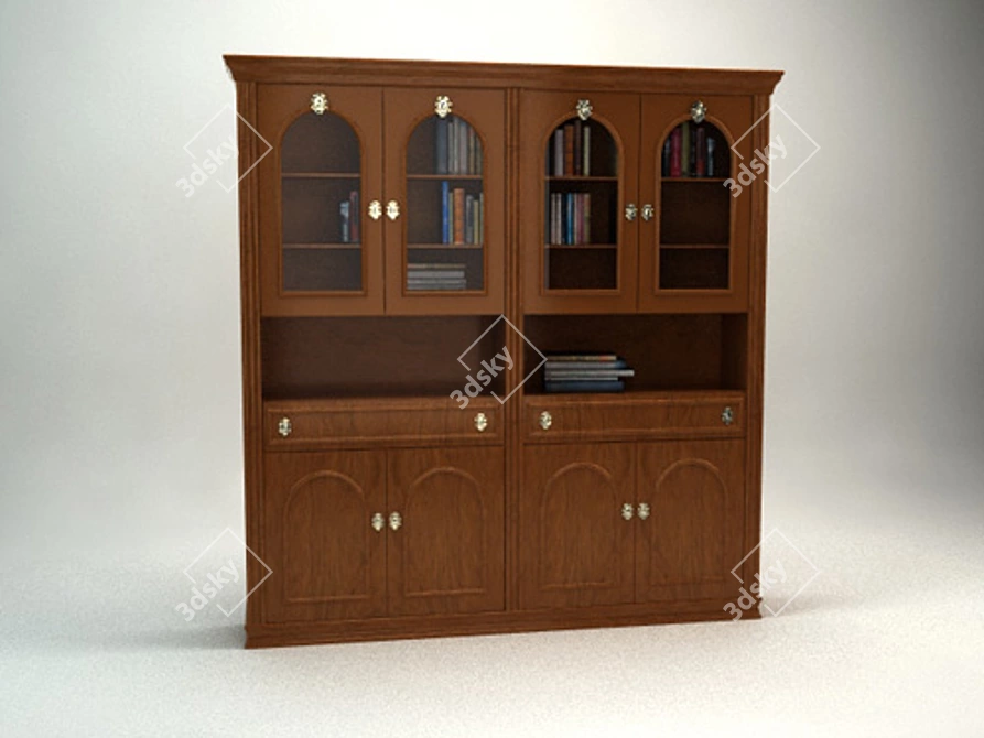 Classic Wardrobe 3D model image 1