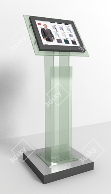 Versatile Display Stand 3D model image 1