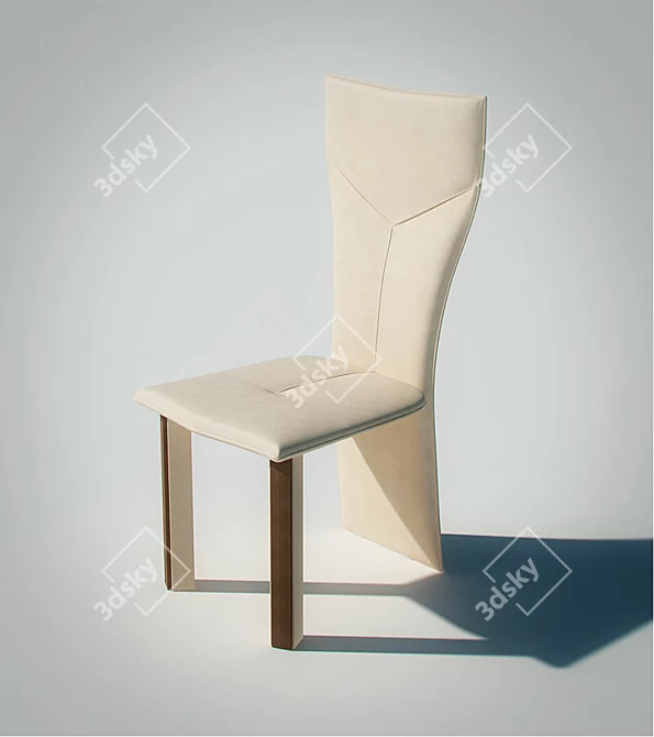 Cafe Bar Restaurant Chair 3D model image 1