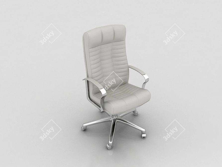 Modern Atlant Office Chair 3D model image 1