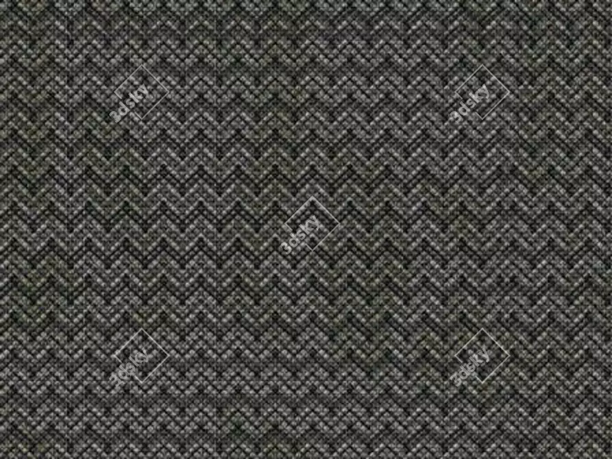 Seamless Fabric HD8 3D model image 1