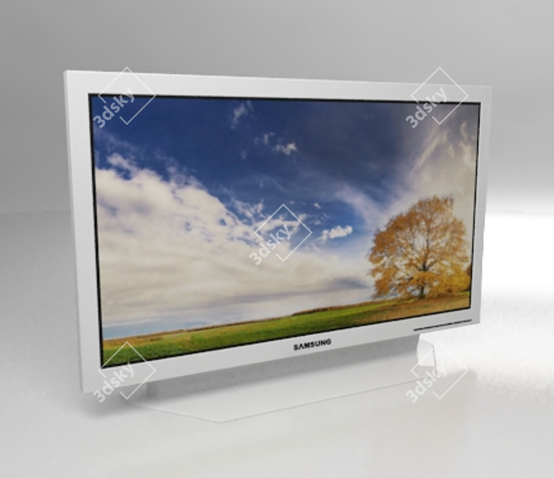 Samsung Smart TV: Ultimate Entertainment Experience 3D model image 1