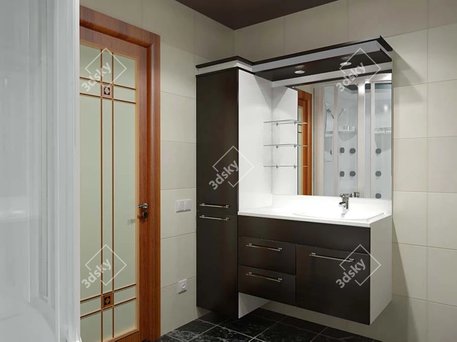 Gorenje Bathroom Vanity 3D model image 1