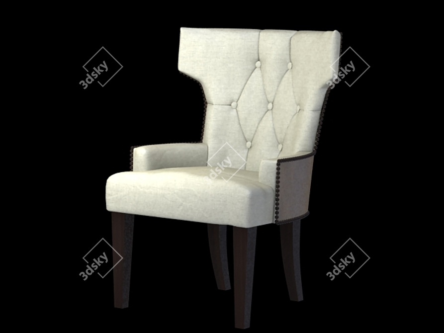 ErgoFit Chair 3D model image 1