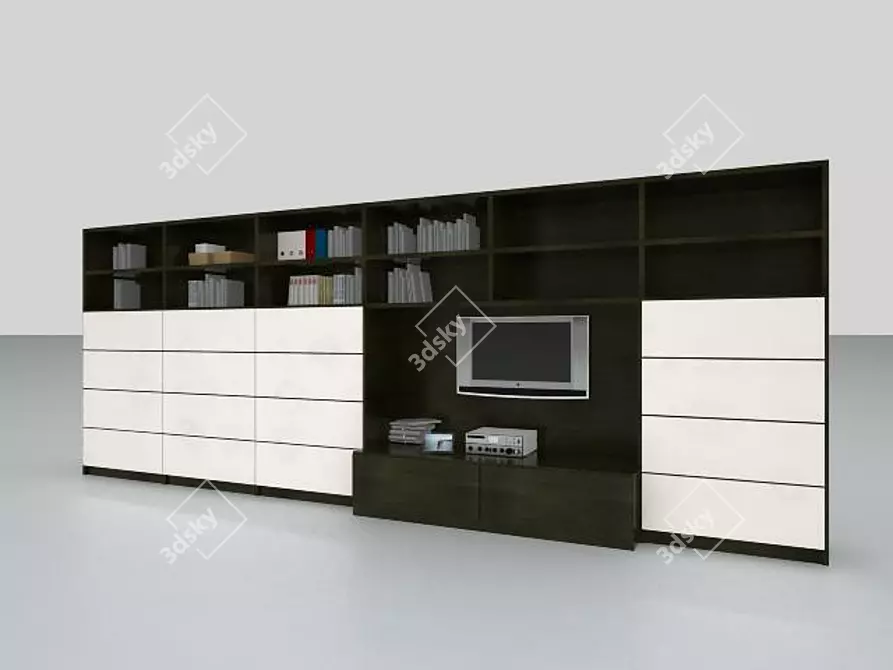 3D MAX 2008 Wardrobe: Sleek and Modern 3D model image 1