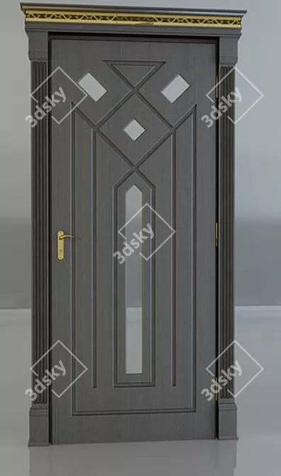 Elegant Door 13 3D model image 1