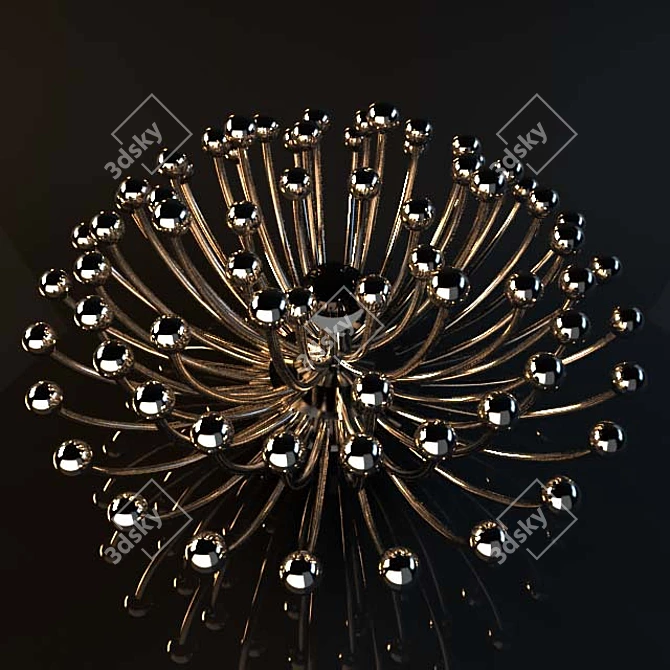 Pistillo Lustra: Italian Elegance as Lighting 3D model image 1