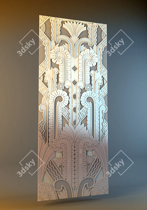 Alchemy Catalog-inspired Door 3D model image 1