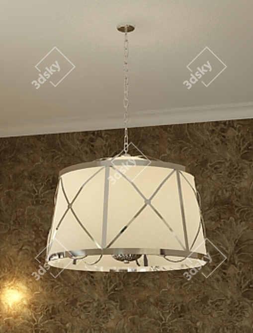 Elegant Arizzi Chandelier 3D model image 1