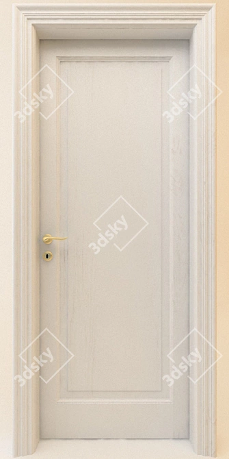 Brightberry 1F Door: The Perfect Entry 3D model image 1