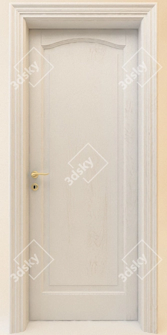 Brightberry 1FA: Elegant Door for Exquisite Homes 3D model image 1