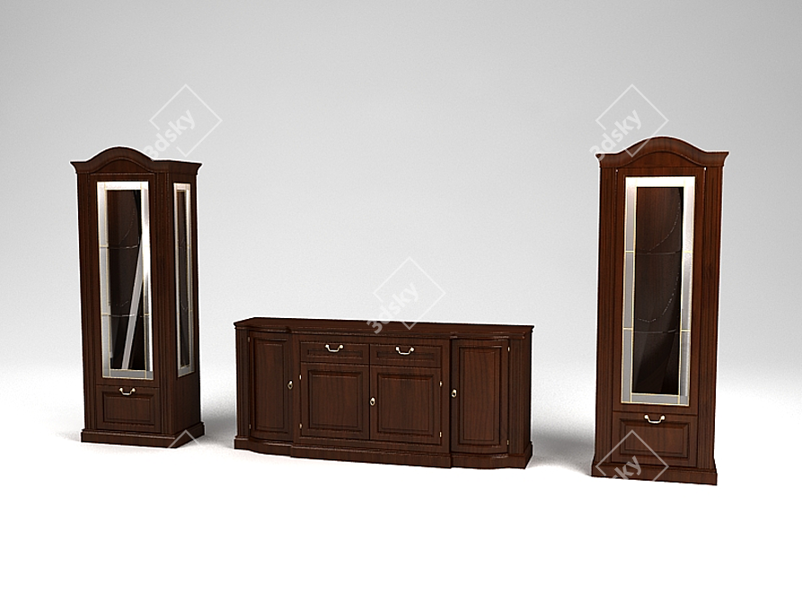 Evita "Malta" Living-Room Set 3D model image 1