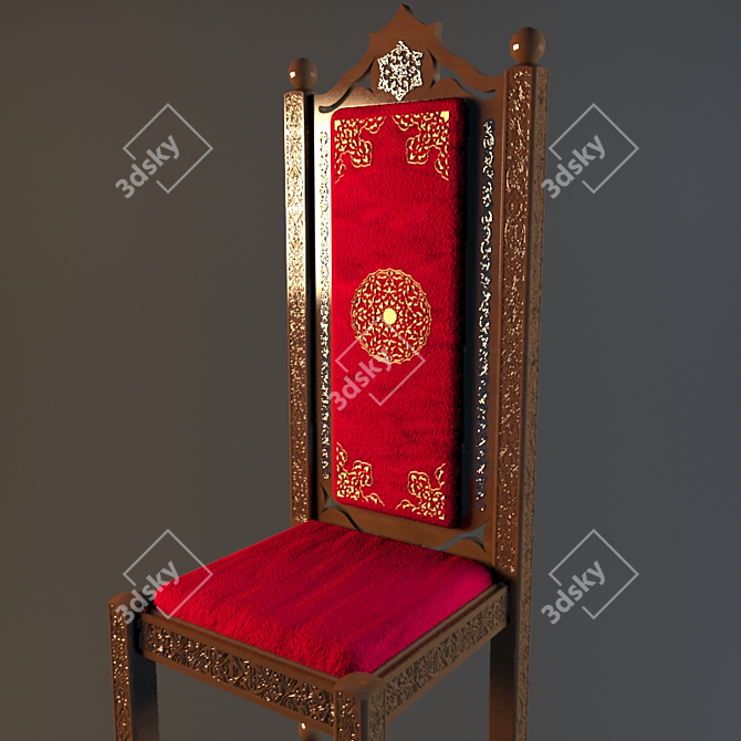 Displase Chair 3D model image 1