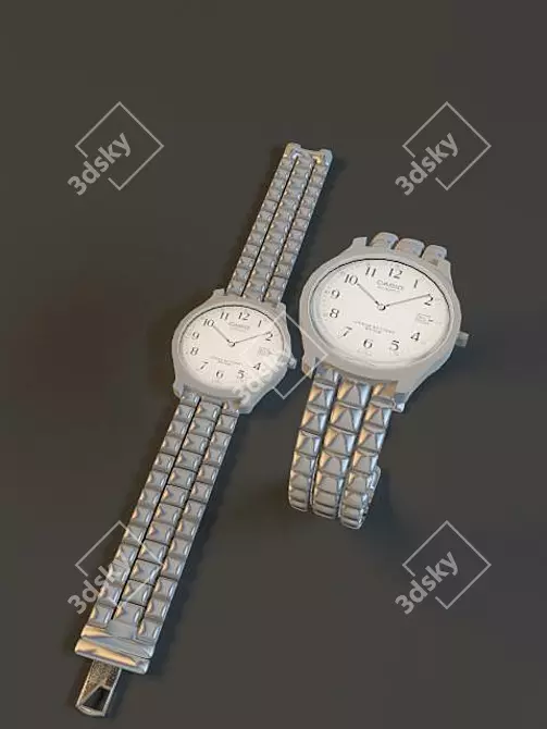 Photo-Modeled Wristwatches 3D model image 1