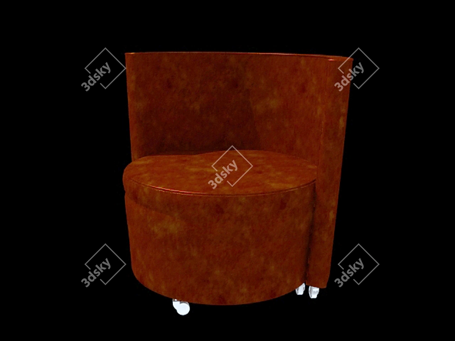 Mystic Zen Chair 3D model image 1