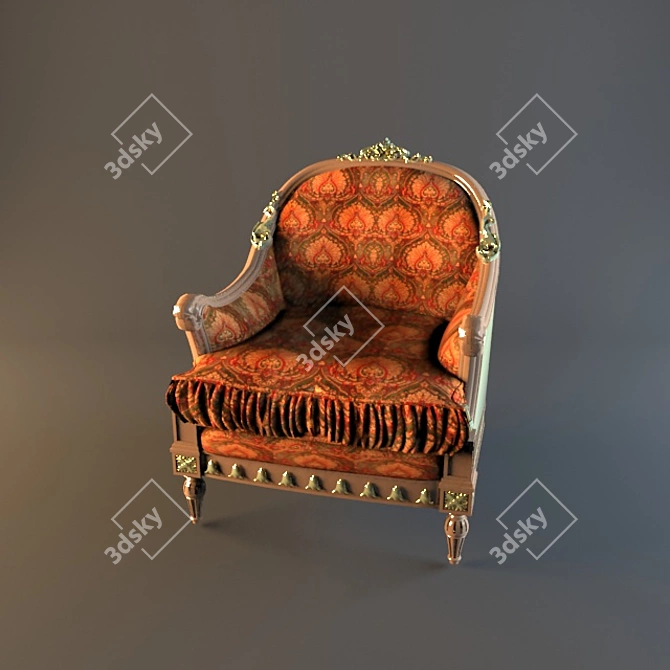 Francisco Molon Chair 3D model image 1