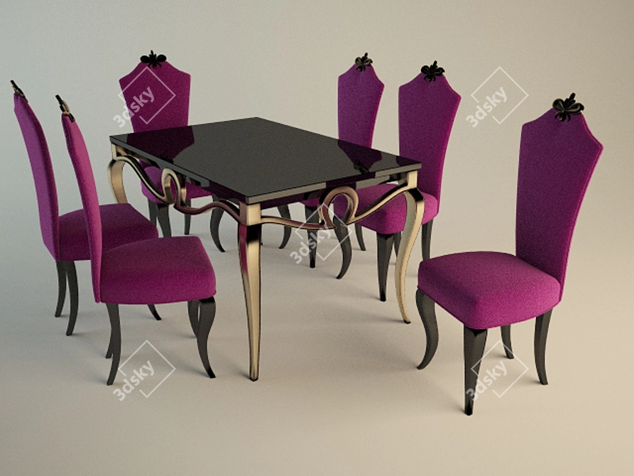 Elegant Seating: GRAND SOLEIL INFINITY 3D model image 1