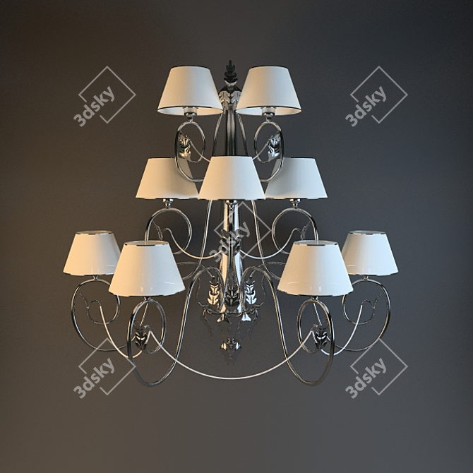 Classic Wall Sconce 3D model image 1