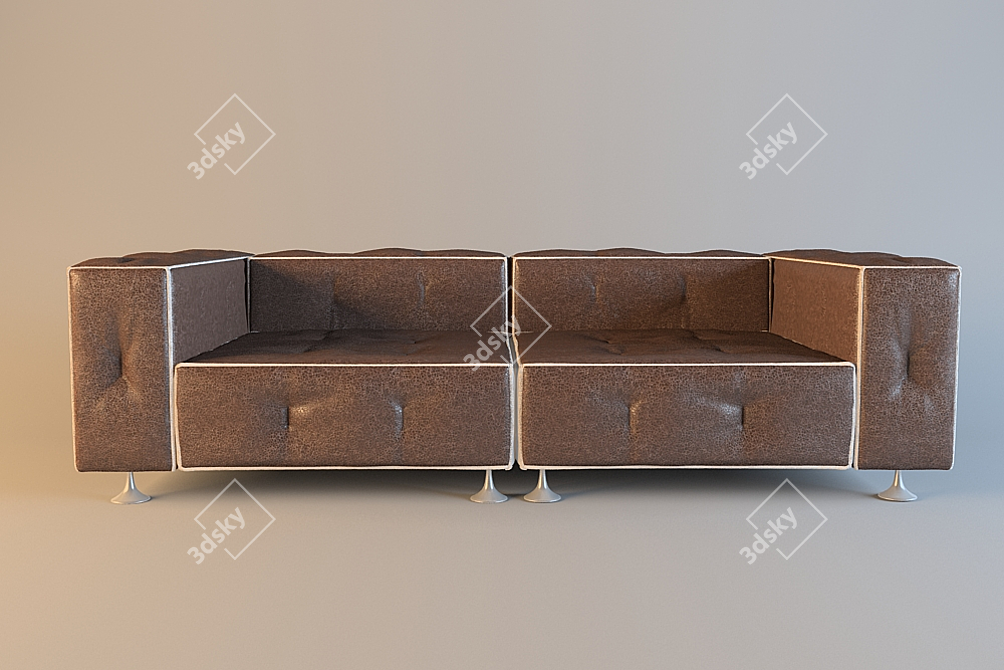 Modern Sofa Transformer - Don Corleone, Bretz 3D model image 1