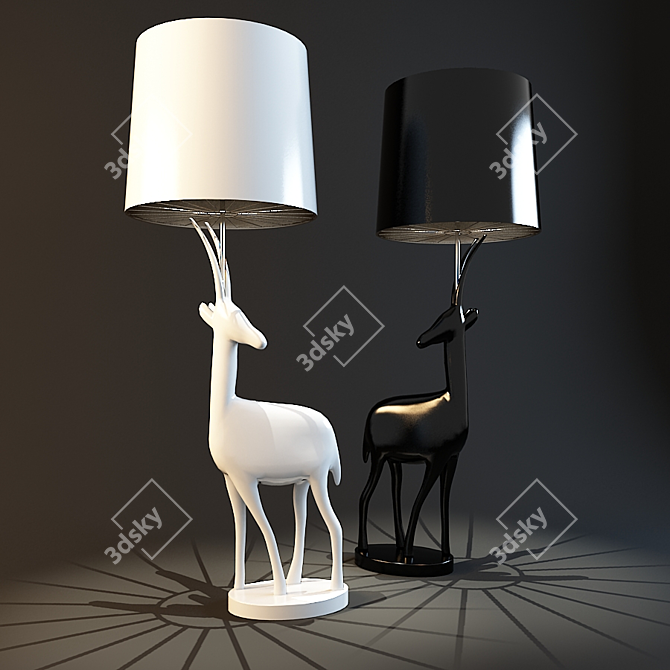 Moooi Decorative Table Lamp 3D model image 1
