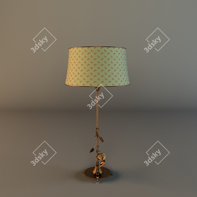 Classic Table Lamp 3D model image 1