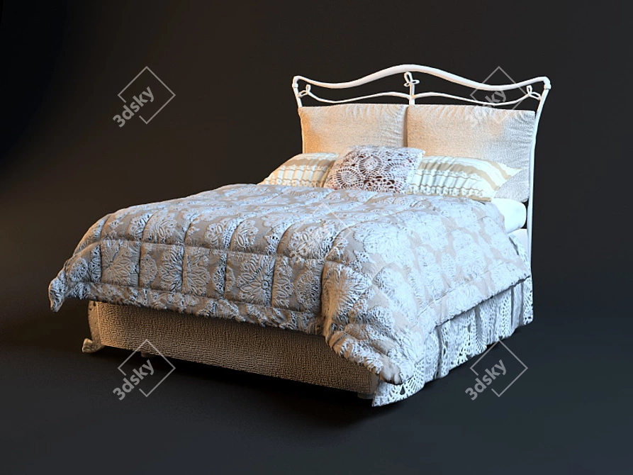 Dream Land "Laval" Bed 3D model image 1